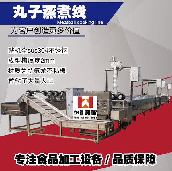 丸子成型蒸煮線(xiàn)